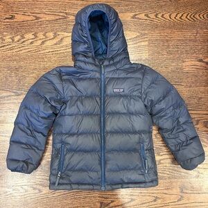 Patagonia Kids Hi-Loft Down Sweater Hoodie Coat
